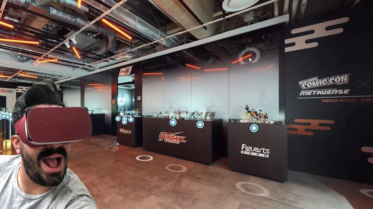 Image for Take A Tour of the Virtual Bandai Booth at New York Comic Con and MCM Comic Con’s Metaverse