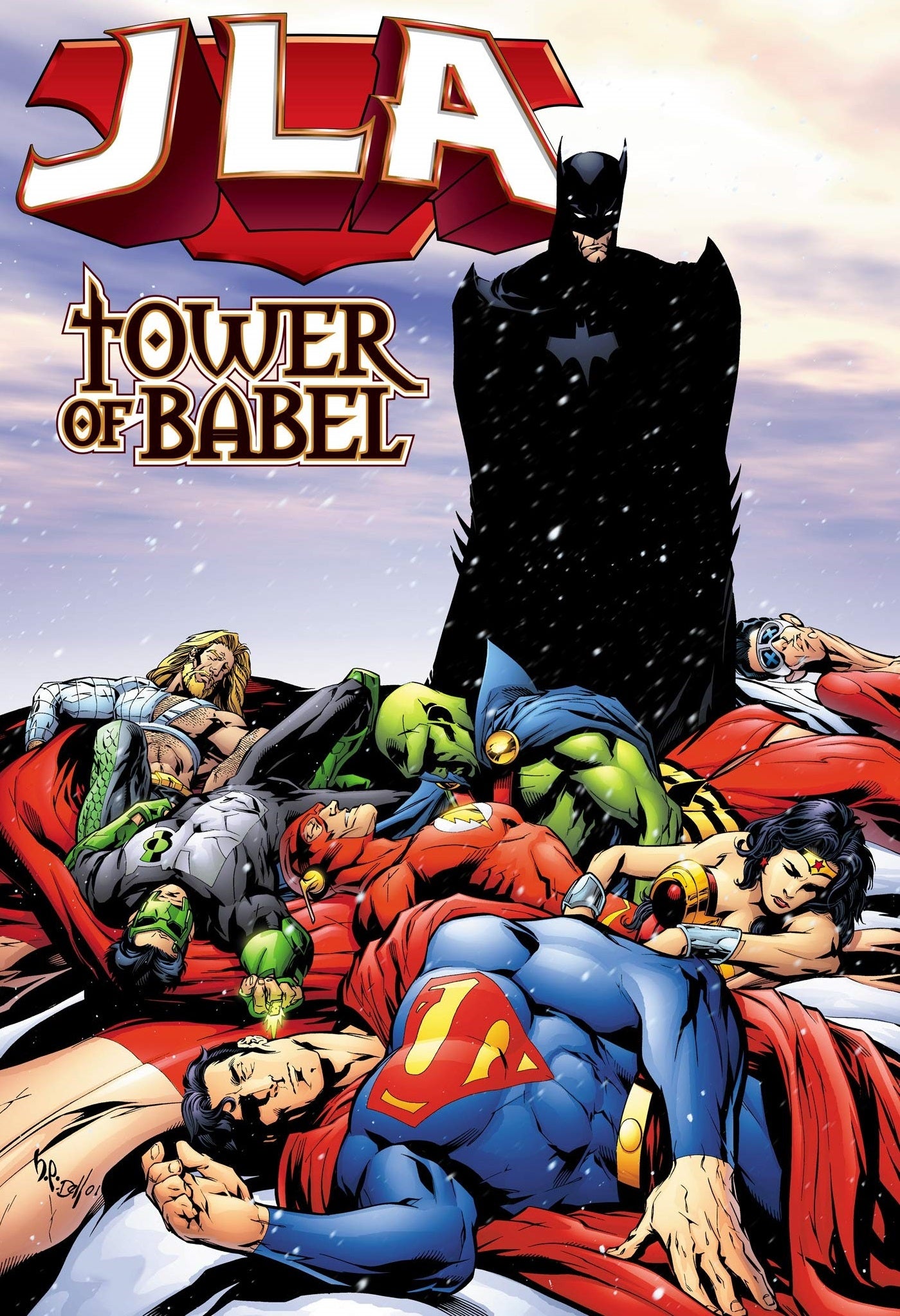 Justice League Cover Art