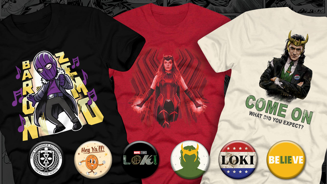 Image for New Exclusive Metaverse Merch (Loki, WandaVision, Falcon & Winter Soldier, and more!)